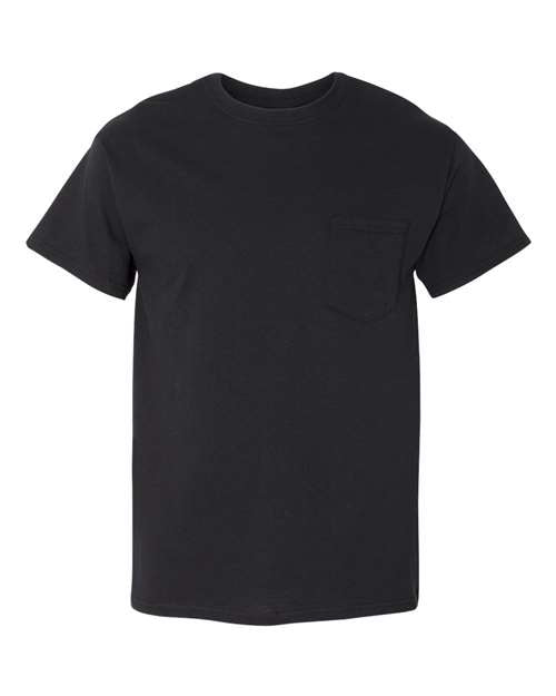 Unisex Pocket T-Shirt - Embroidery