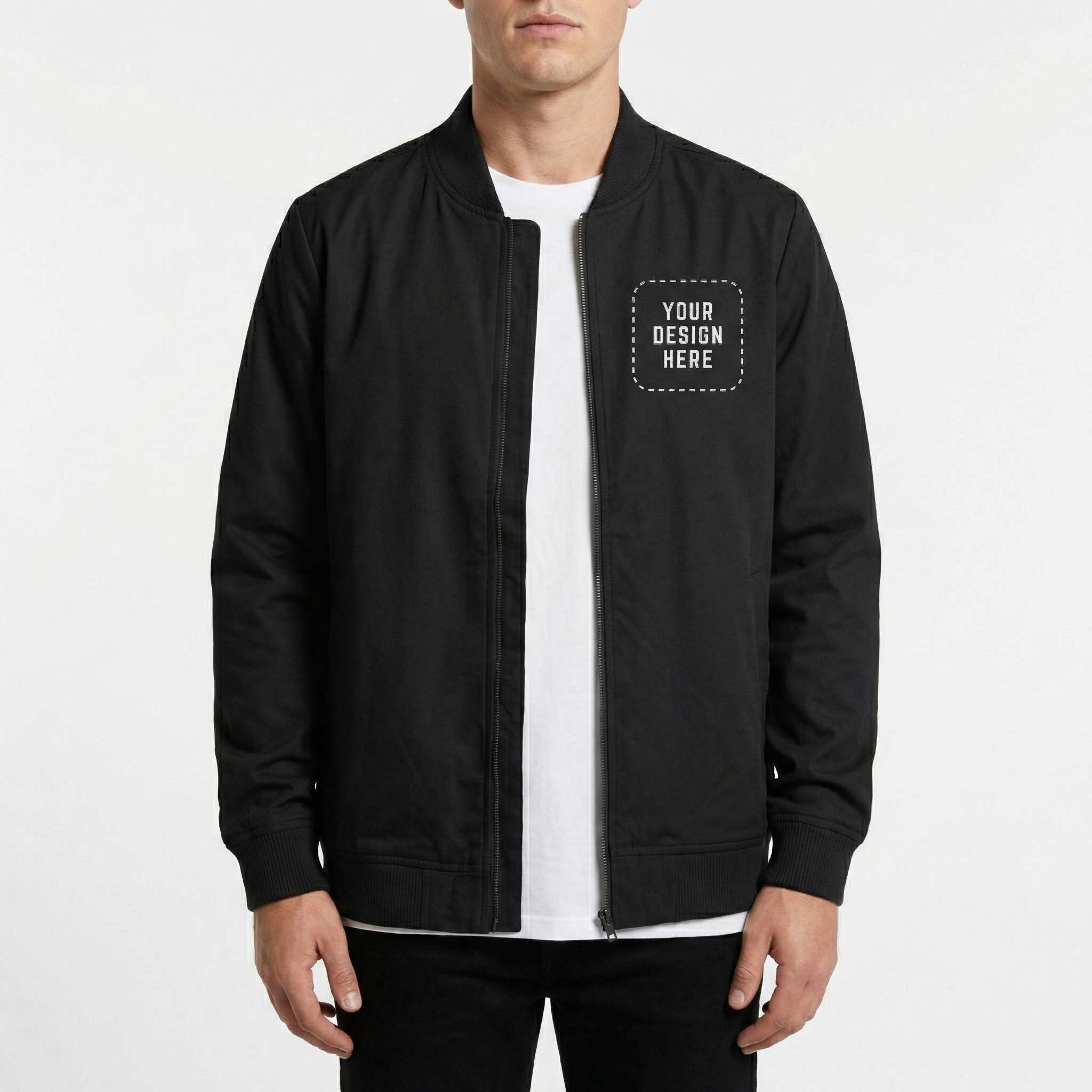 Men’s Heavyweight Cotton Bomber - Embroidery