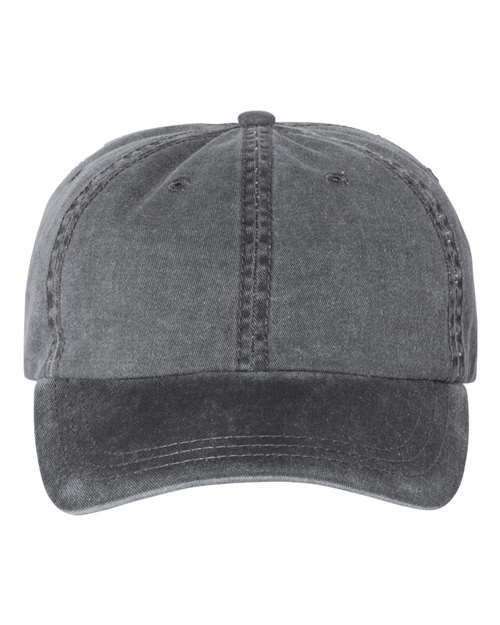 Pigment-Dyed Cotton Cap - Embroidery