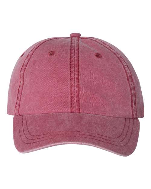 Pigment-Dyed Cotton Cap - Embroidery
