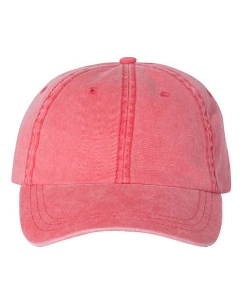 Pigment-Dyed Cotton Cap - Embroidery