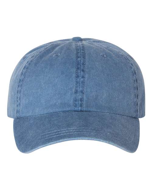 Pigment-Dyed Cotton Cap - Embroidery