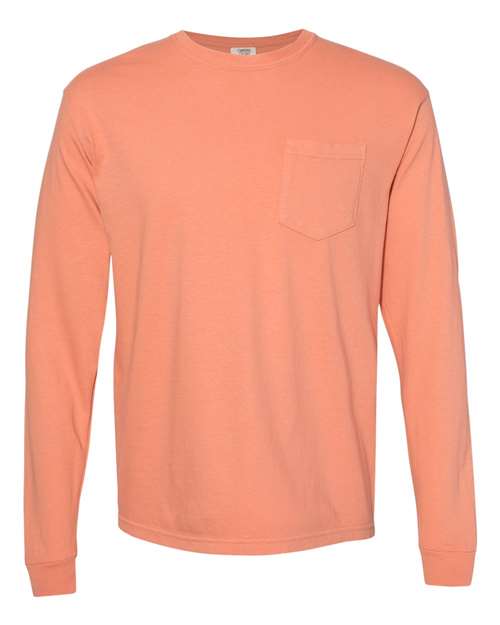 Unisex Heavyweight L/S Pocket Tee