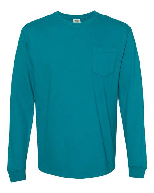 Unisex Heavyweight L/S Pocket Tee