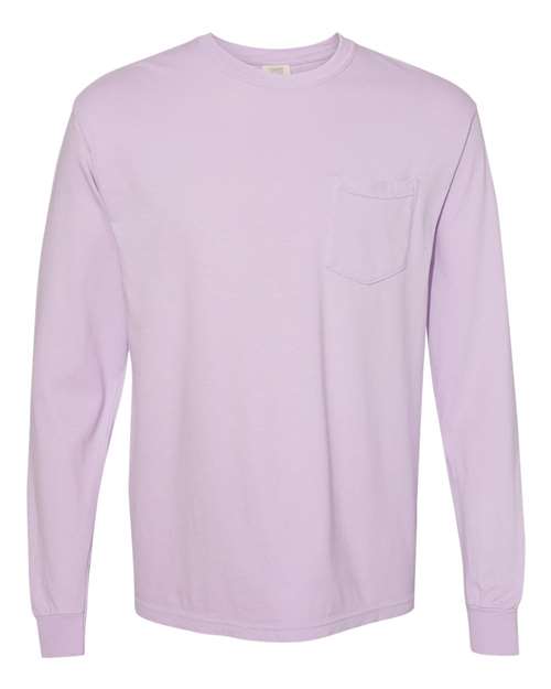 Unisex Heavyweight L/S Pocket Tee