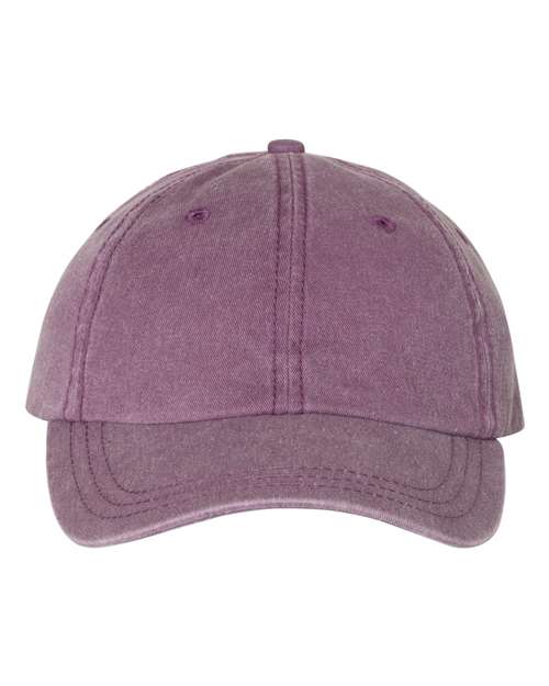 Pigment-Dyed Cotton Cap - Embroidery