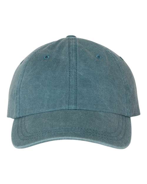 Pigment-Dyed Cotton Cap - Embroidery