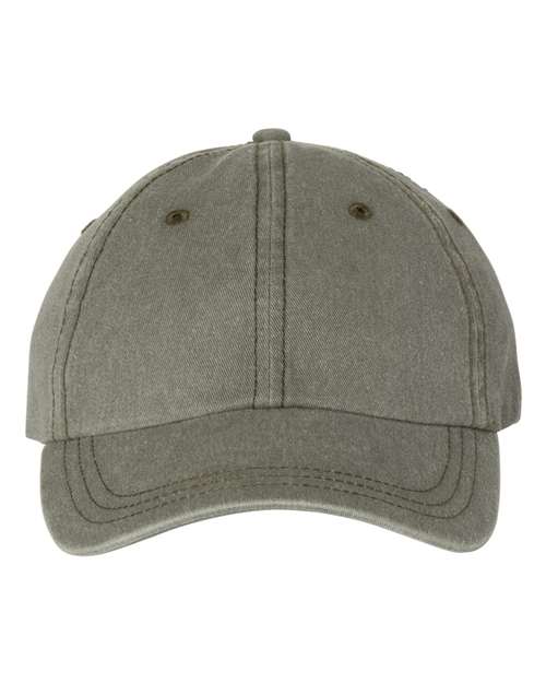 Pigment-Dyed Cotton Cap - Embroidery