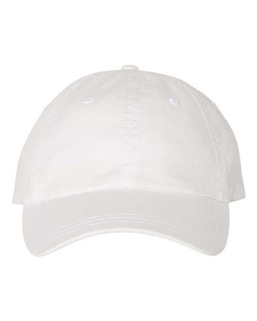 Pigment-Dyed Cotton Cap - Embroidery