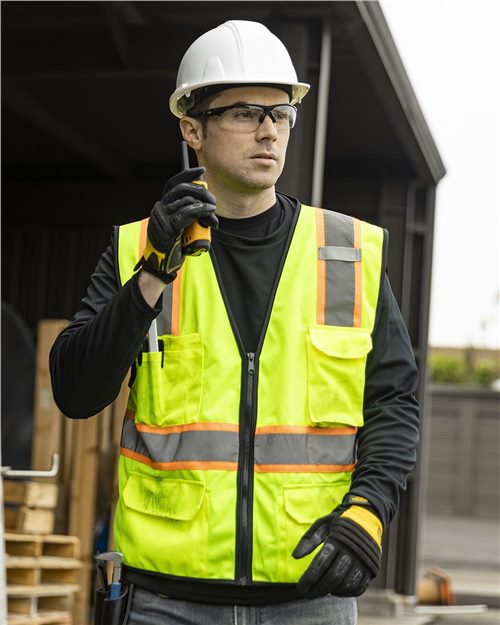 Unisex Class 2 High-Visibility Safety Vest