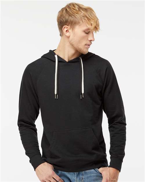 Unisex Lightweight Loopback Terry Hoodie