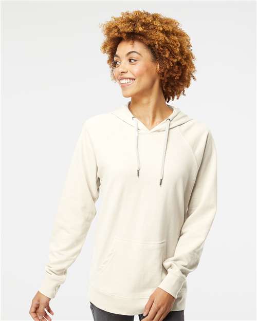 Unisex Lightweight Loopback Terry Hoodie