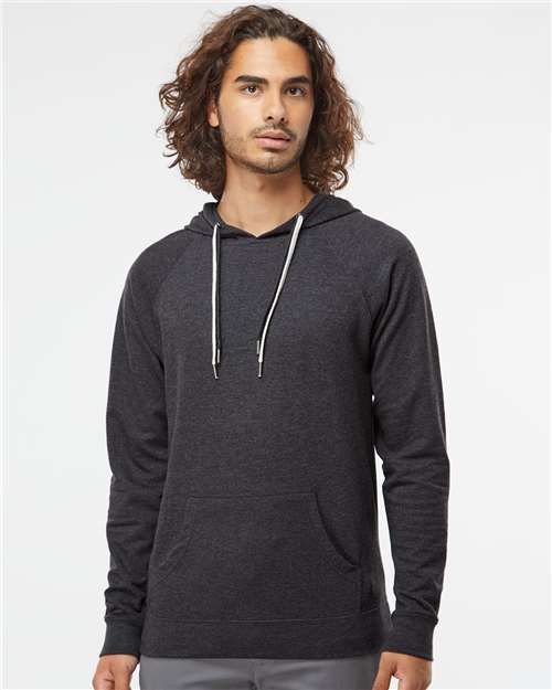 Unisex Lightweight Loopback Terry Hoodie