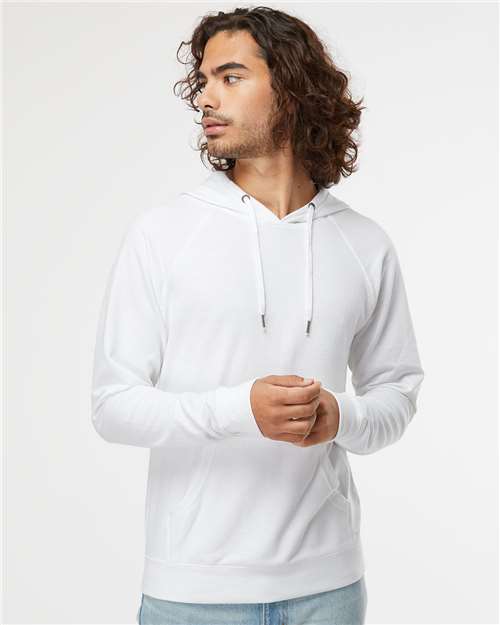 Unisex Lightweight Loopback Terry Hoodie