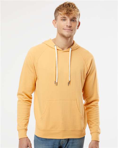 Unisex Lightweight Loopback Terry Hoodie