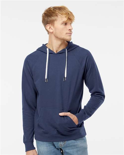 Unisex Lightweight Loopback Terry Hoodie