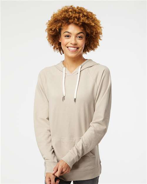 Unisex Lightweight Loopback Terry Hoodie