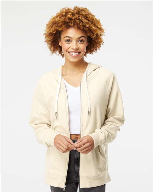Unisex Lightweight Full-Zip Hoodie