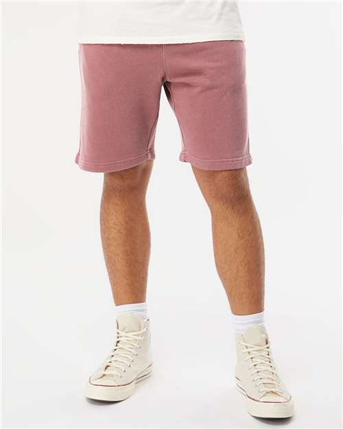 Unisex Pigment-Dyed Fleece Shorts