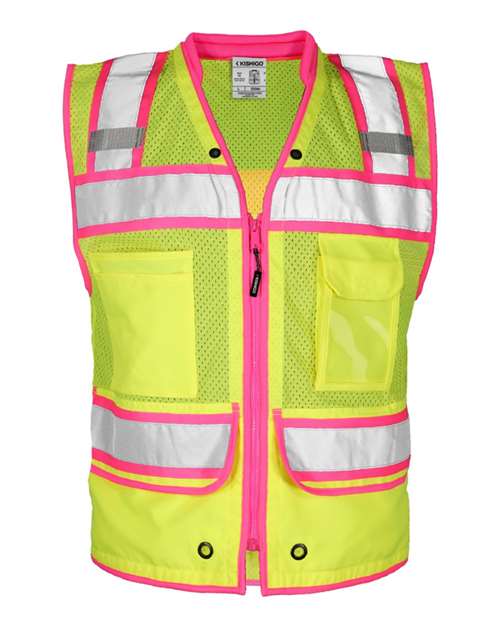 Unisex Hi-Vis Surveyor Safety Vest