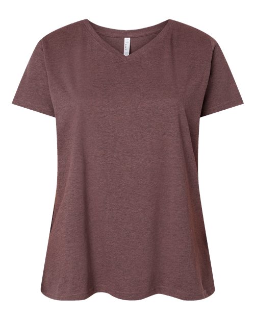 Women’s Curvy V-Neck T-Shirt