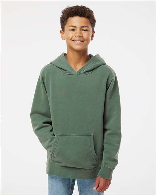 Youth Pigment-Dyed Hoodie Sweatshirt