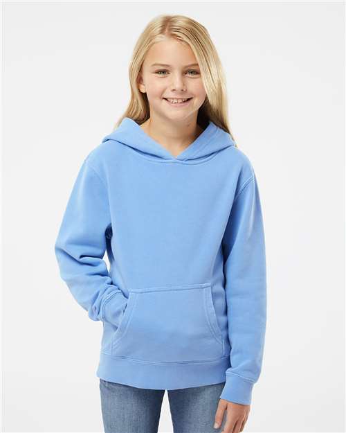 Youth Pigment-Dyed Hoodie Sweatshirt