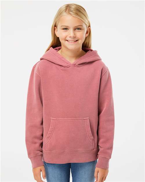 Youth Pigment-Dyed Hoodie Sweatshirt