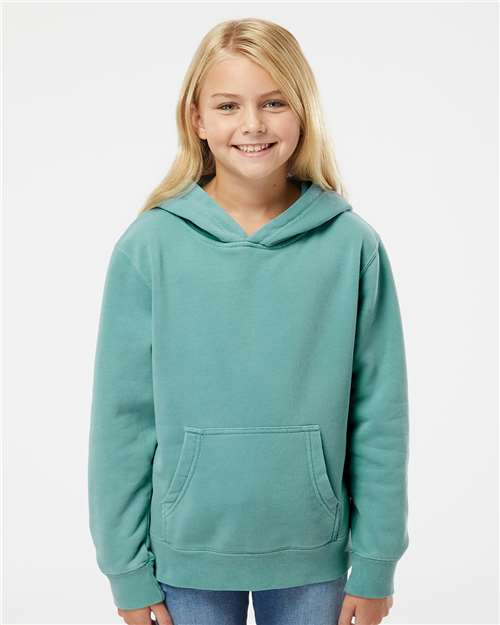 Youth Pigment-Dyed Hoodie Sweatshirt
