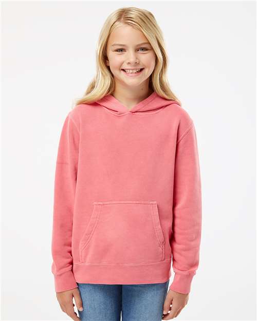 Youth Pigment-Dyed Hoodie Sweatshirt