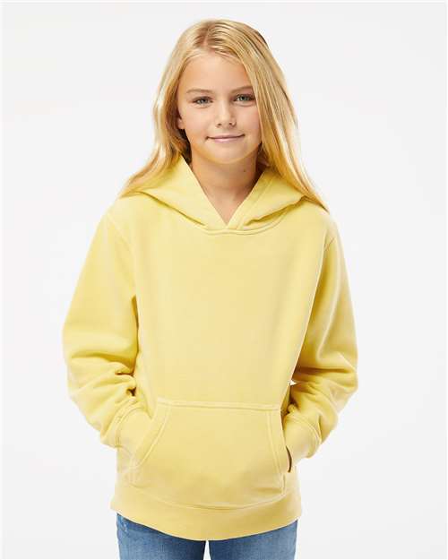 Youth Pigment-Dyed Hoodie Sweatshirt