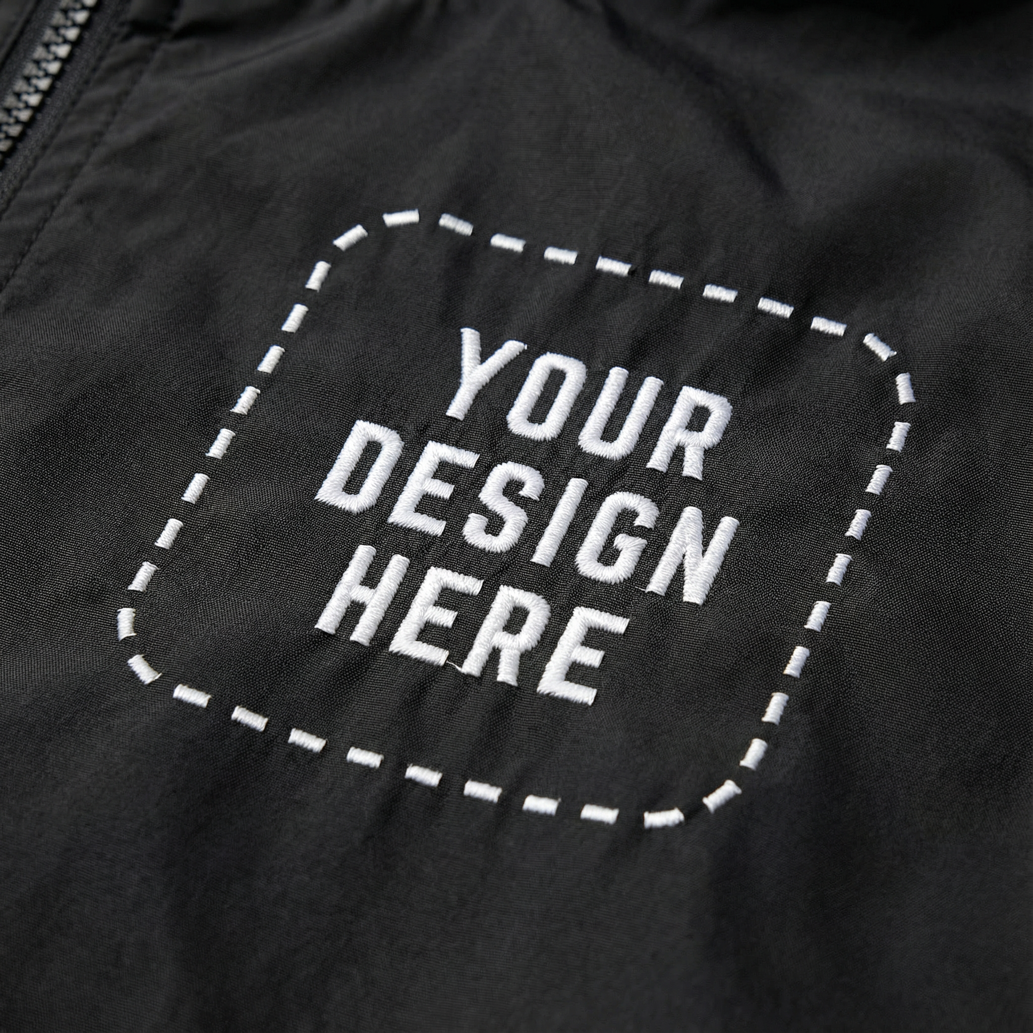 Lightweight Packable Windbreaker - Embroidery