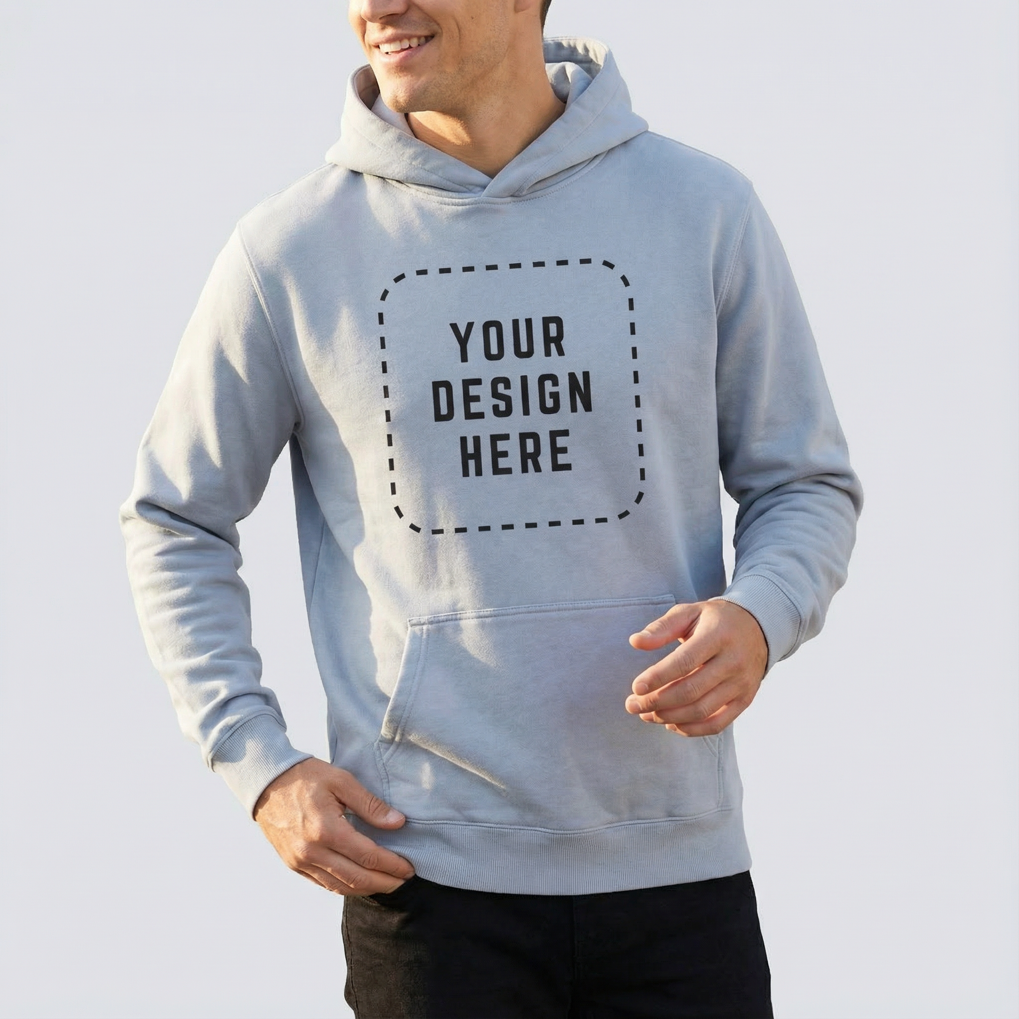 Unisex Relax Faded Hoodie