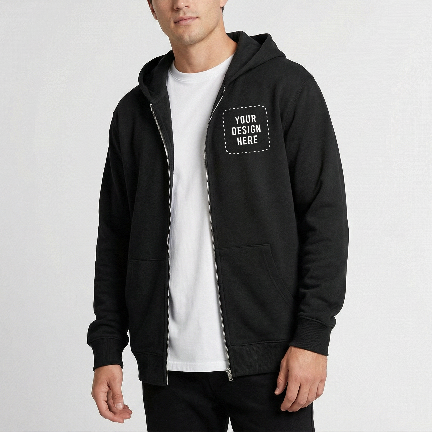 Unisex Relax Zip Hoodie