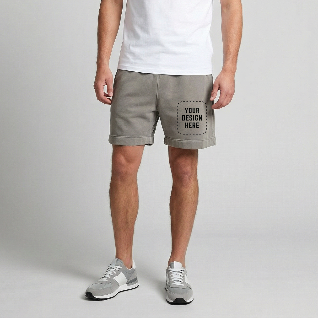 Unisex Relax Faded Track Shorts