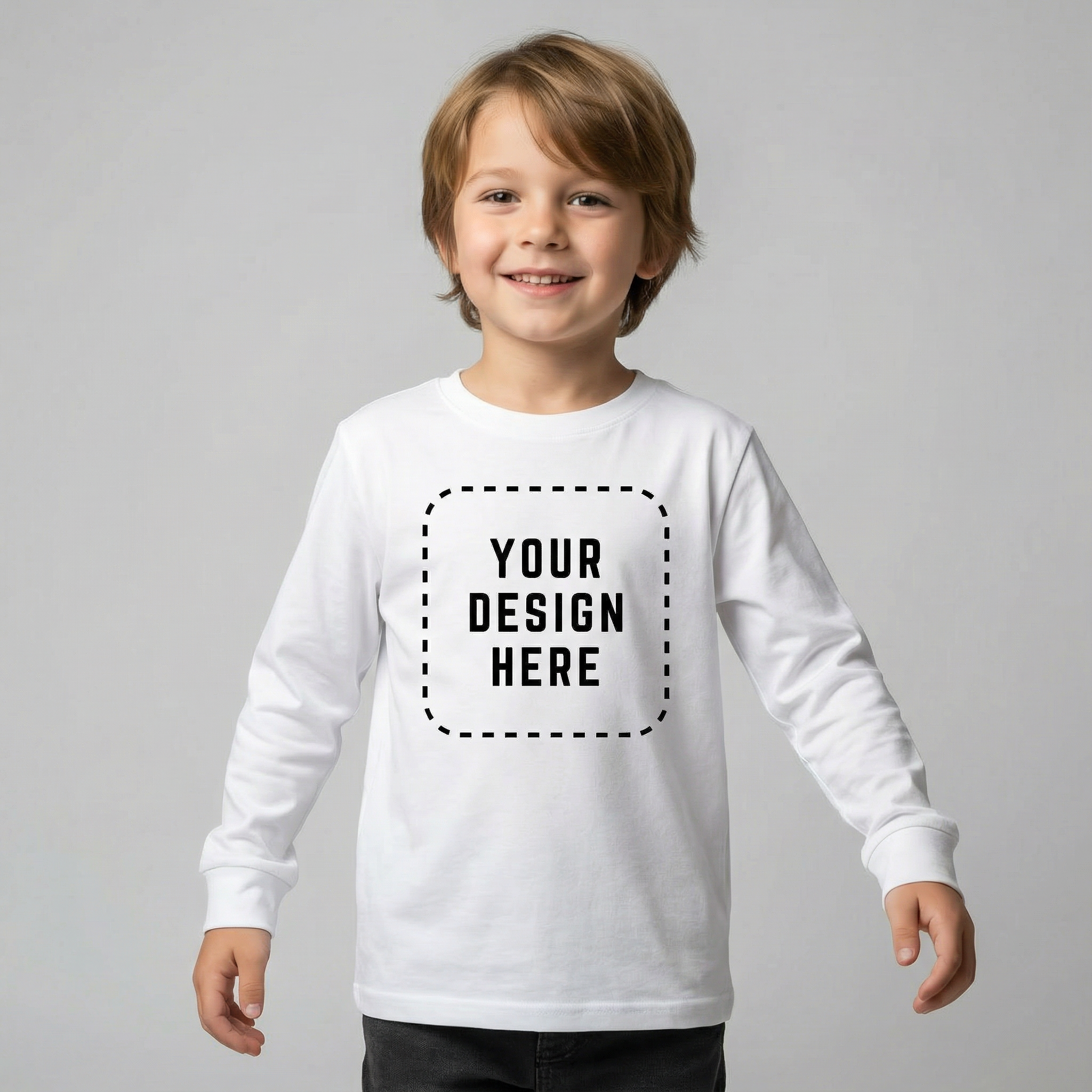 Unisex Kids Staple Long Sleeve Tee