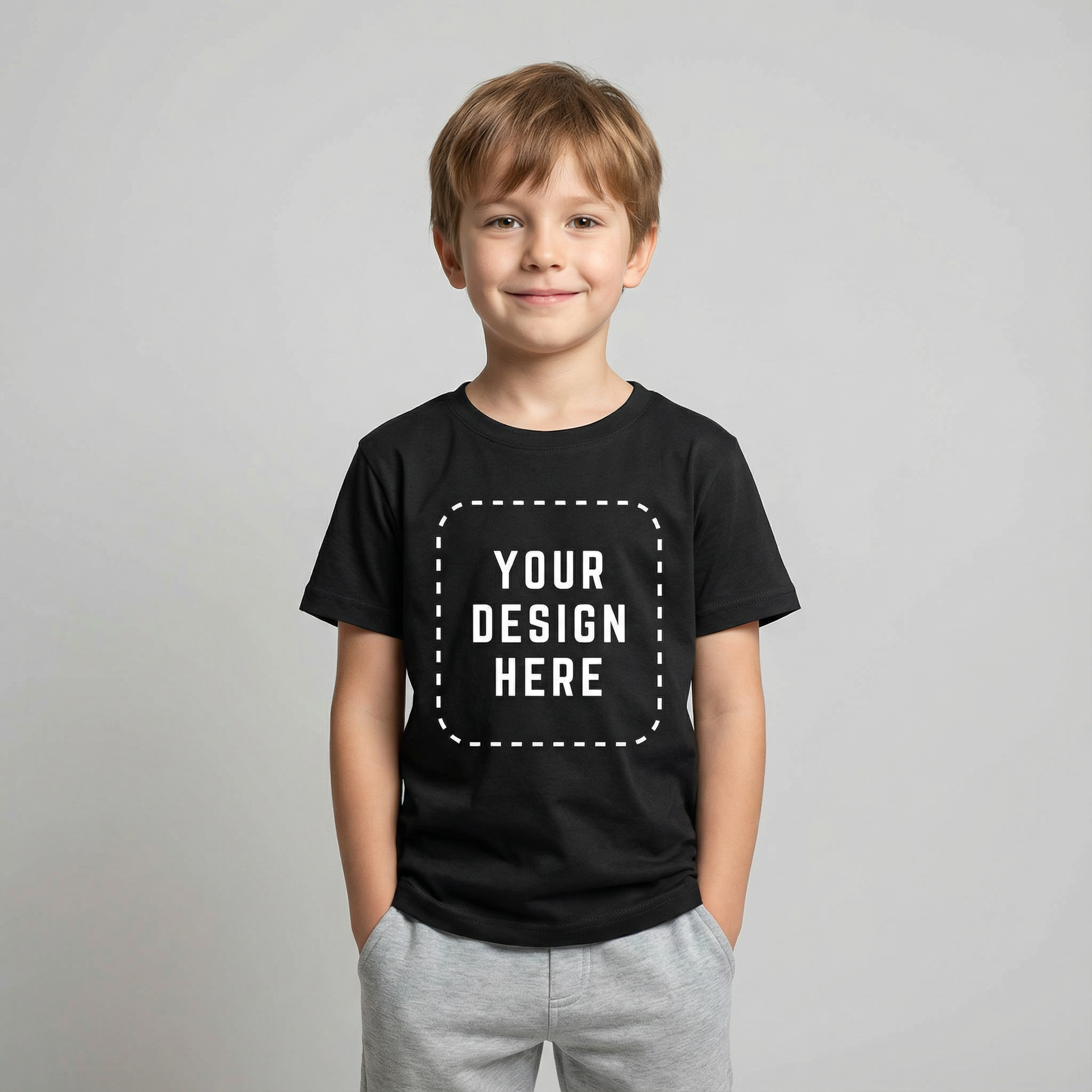 Unisex Kids Heavy Faded Tee