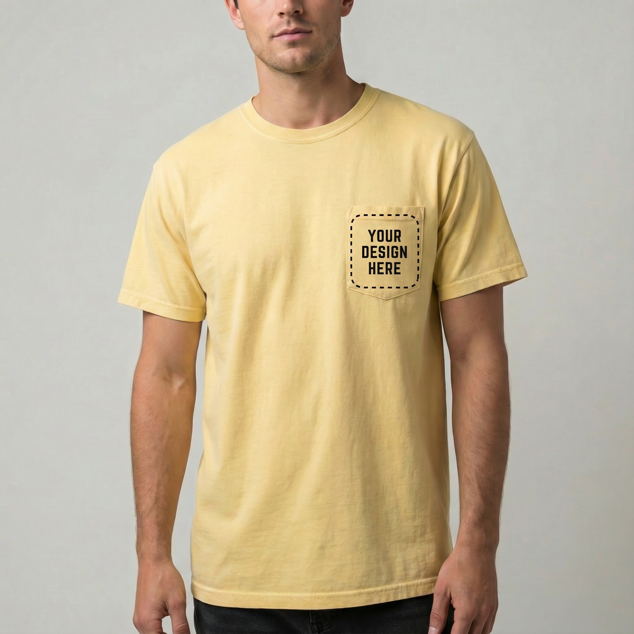 Unisex Heavyweight Pocket Tee