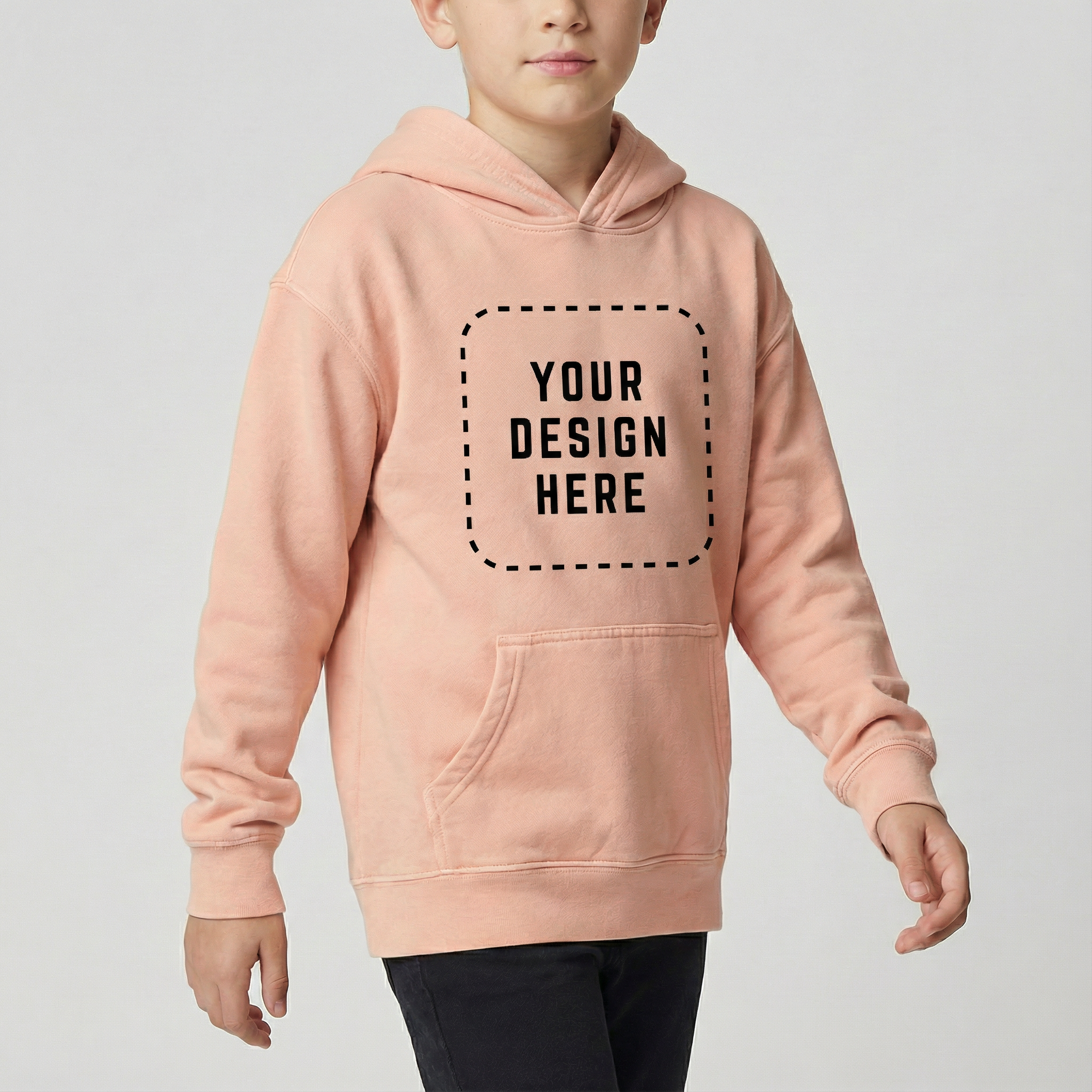Youth Garment-Dyed Hoodie