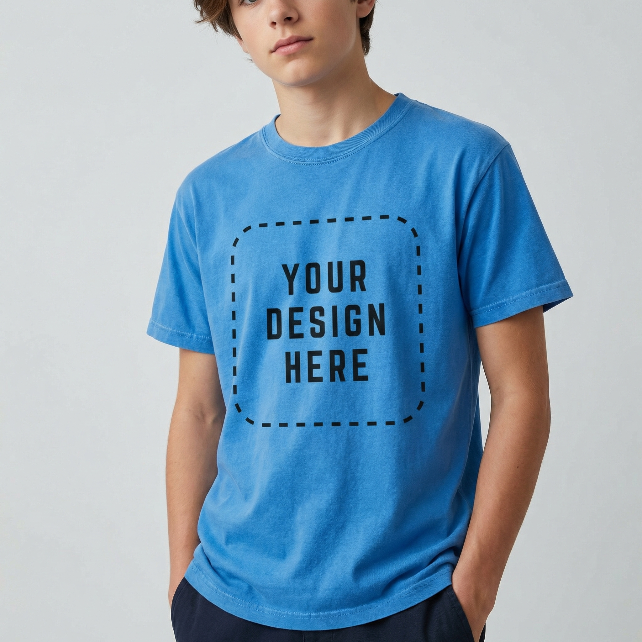 Youth Heavyweight Garment-Dyed Tee