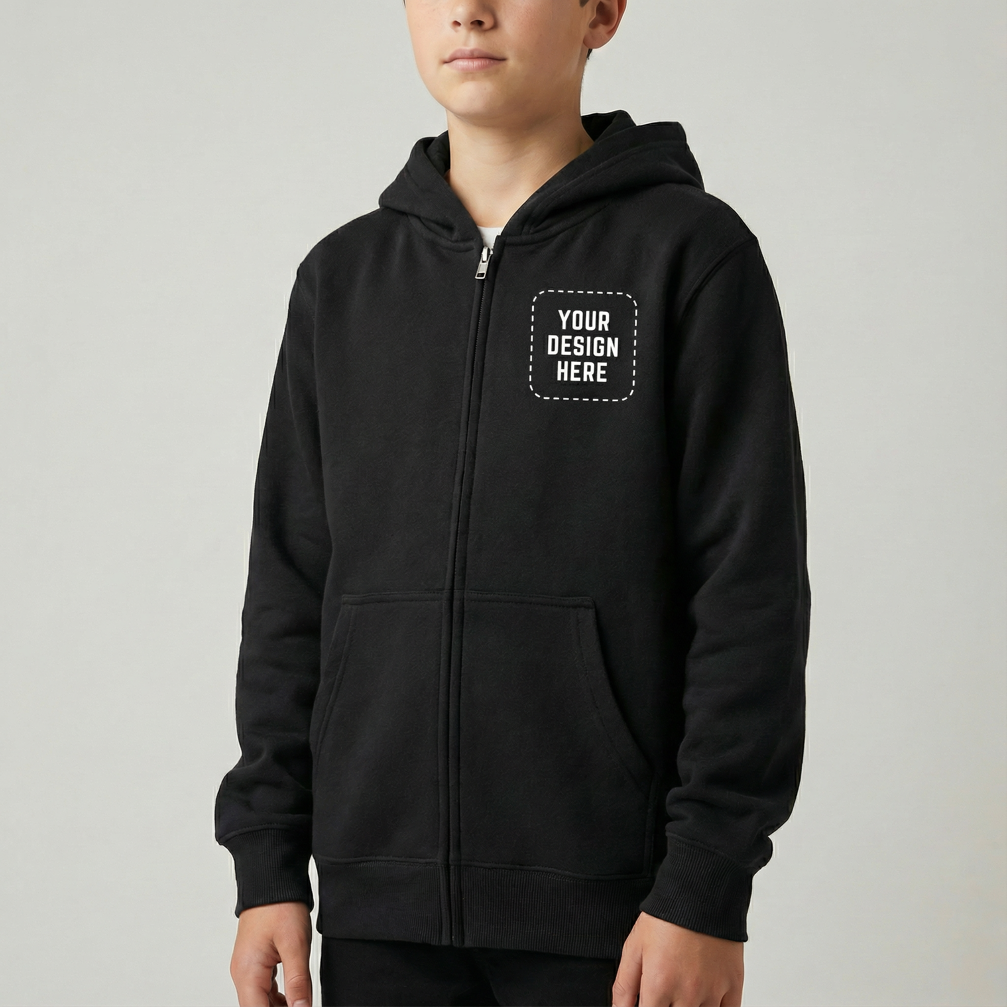 Youth Full-Zip Hoodie Sweatshirt