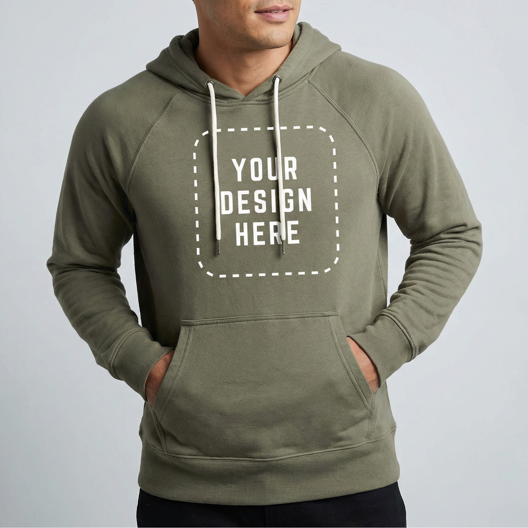 Unisex Lightweight Loopback Terry Hoodie
