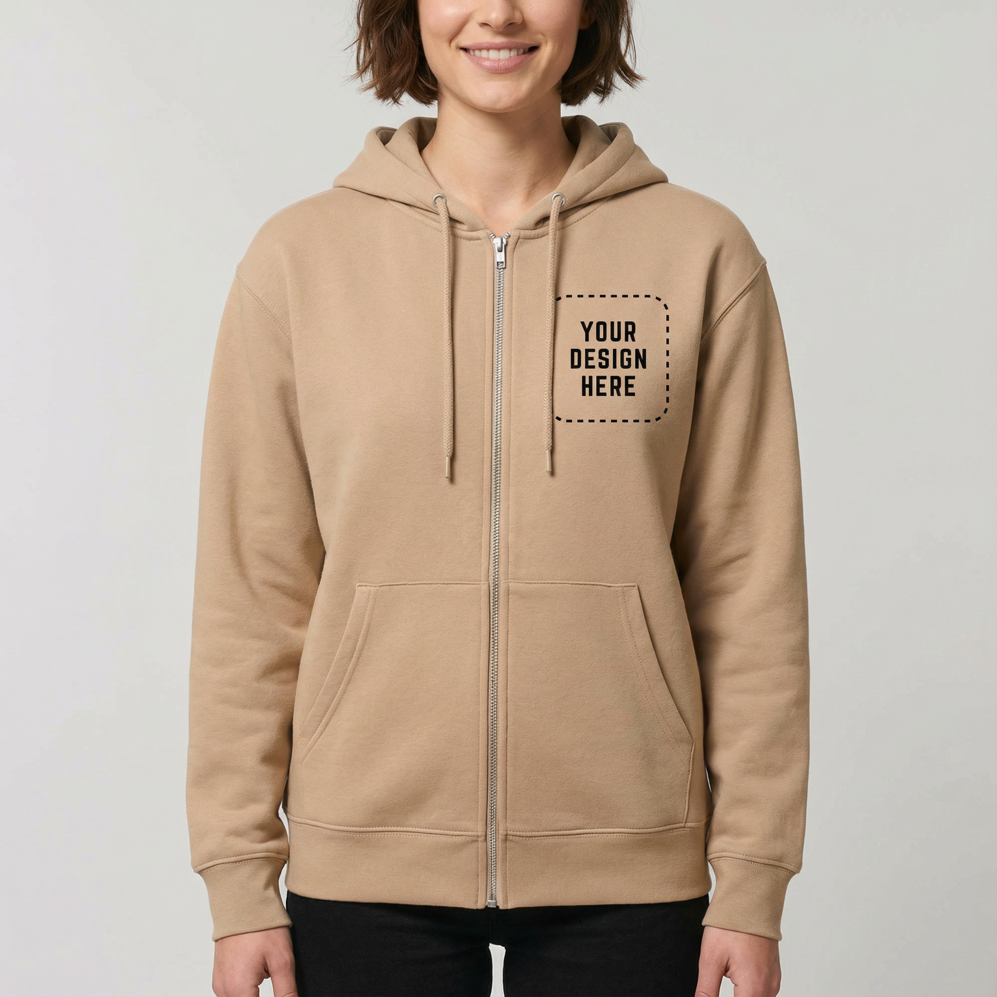 Unisex Heavyweight Full-Zip Hoodie