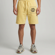 Unisex Pigment-Dyed Fleece Shorts