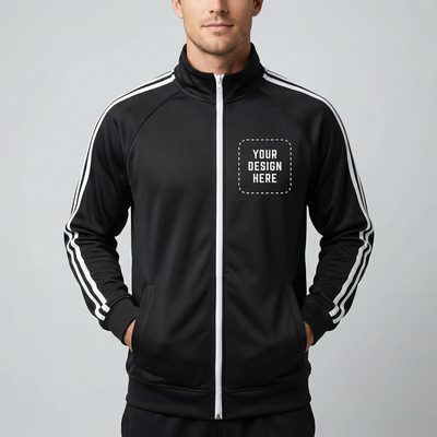 Unisex Lightweight Track Jacket - Embroidery