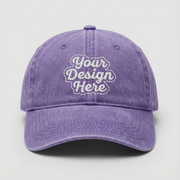 Pigment-Dyed Dad Hat - Embroidery