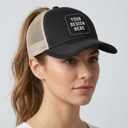Women’s Ponytail Cap - Embroidery
