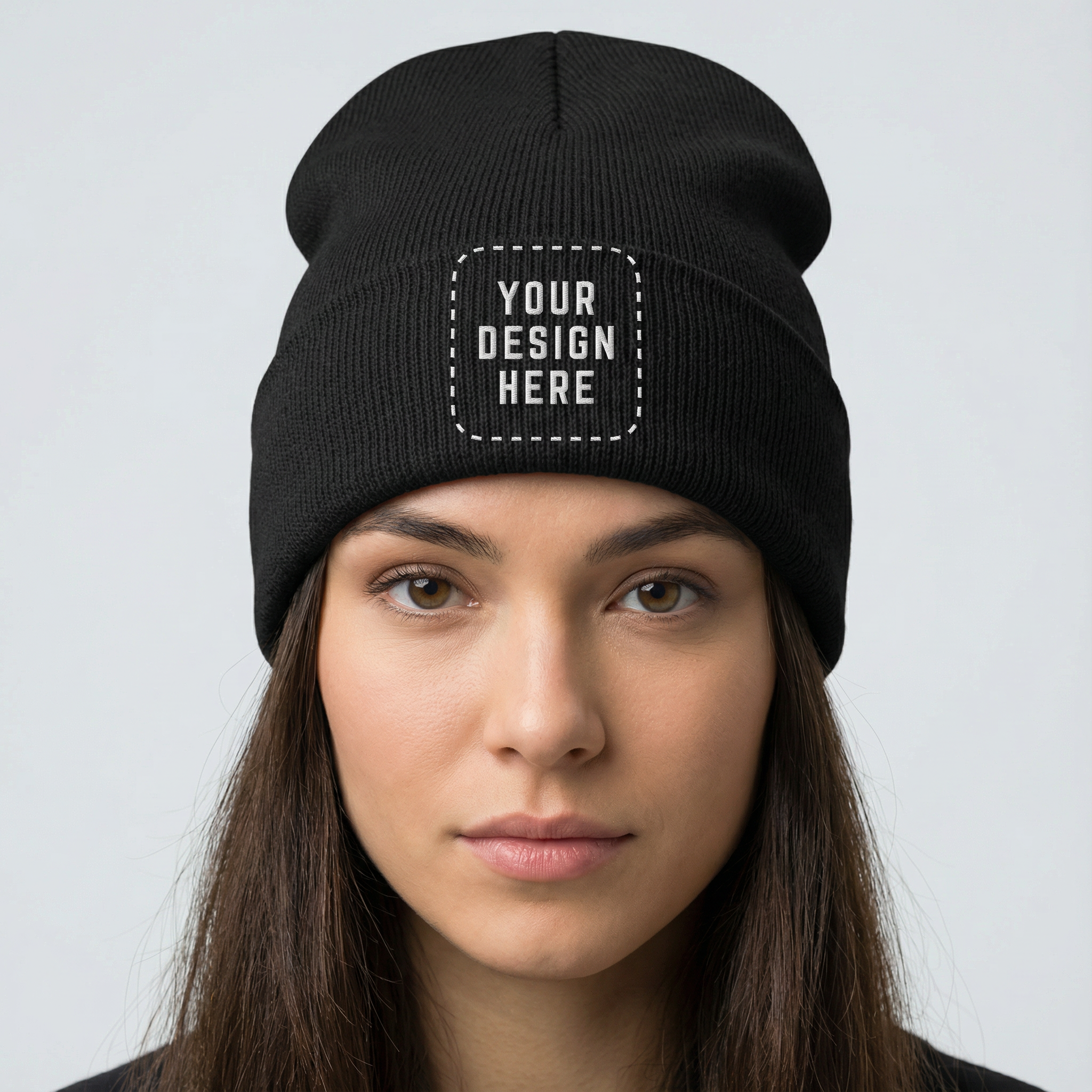 Slouch Beanie - Embroidery
