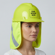 Reflective Hard Hat Neck Protector