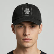Bio-Washed Cotton Dad Hat - Embroidery